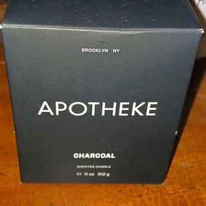 APOTHEKE Charcoal Scented Candle